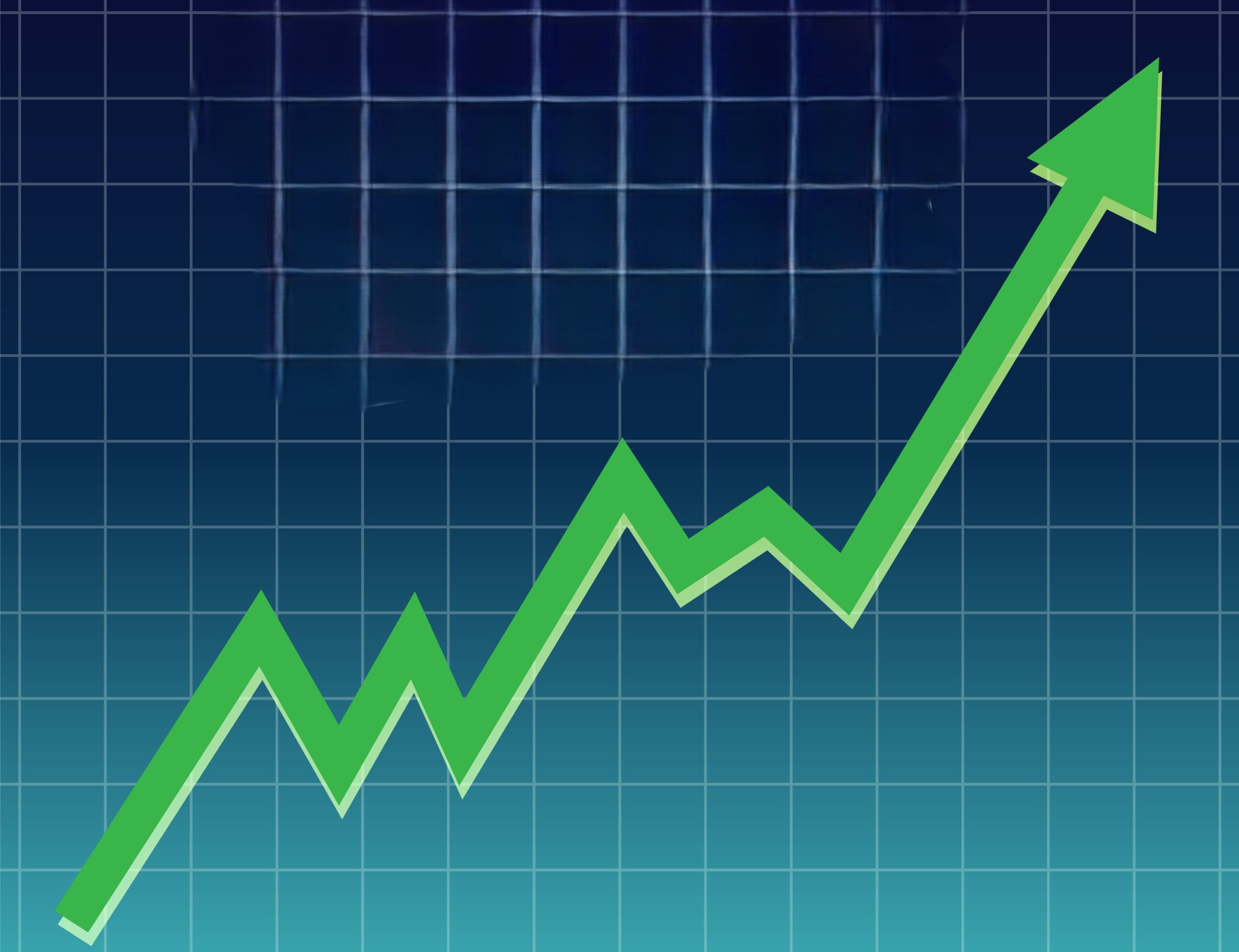 Illustration of increasing taxes and economic growth